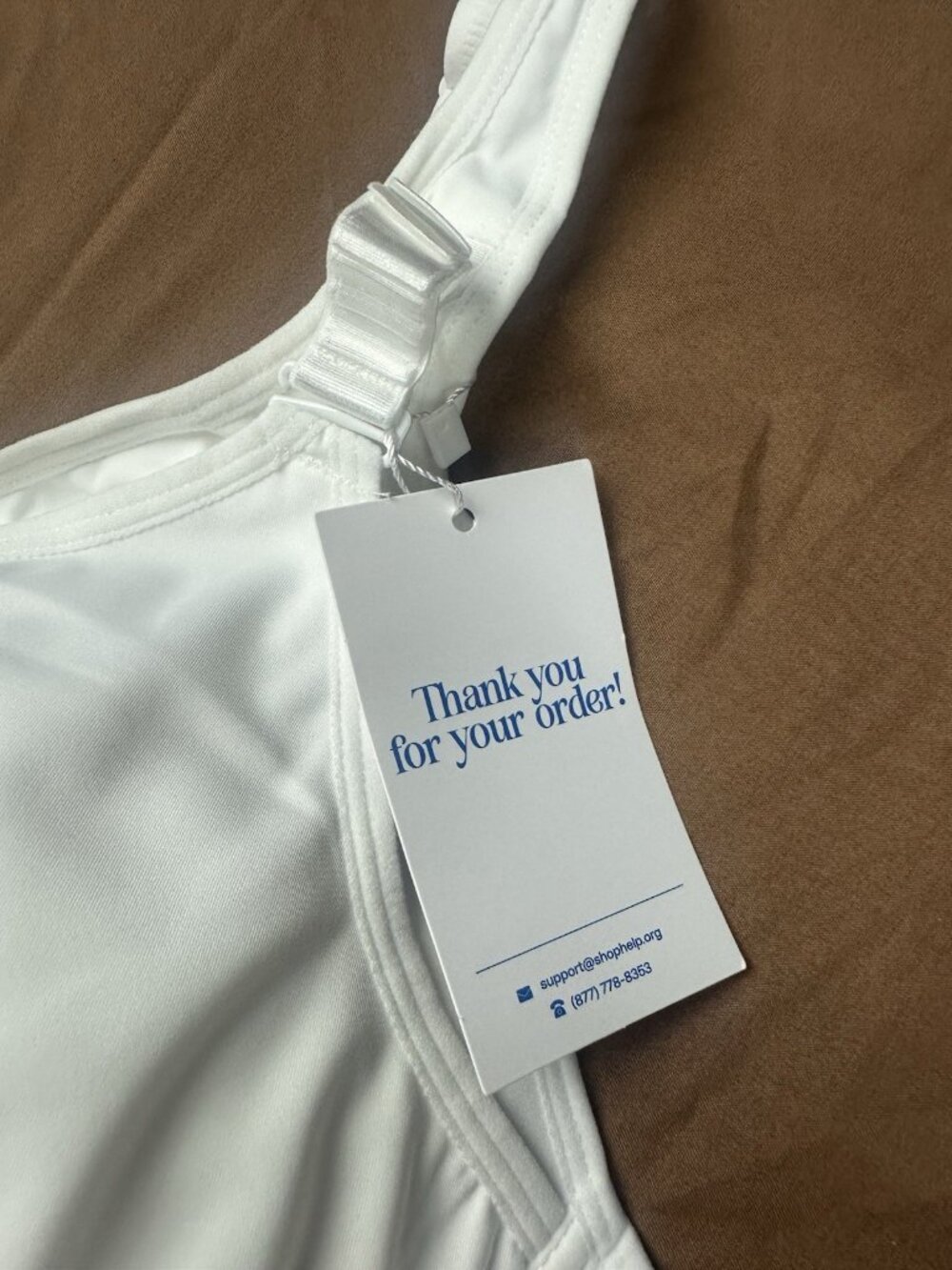 RosyLift Wireless Support Bra White Front Zip Full Coverage 5XL Plus Size - Picture 8 of 13